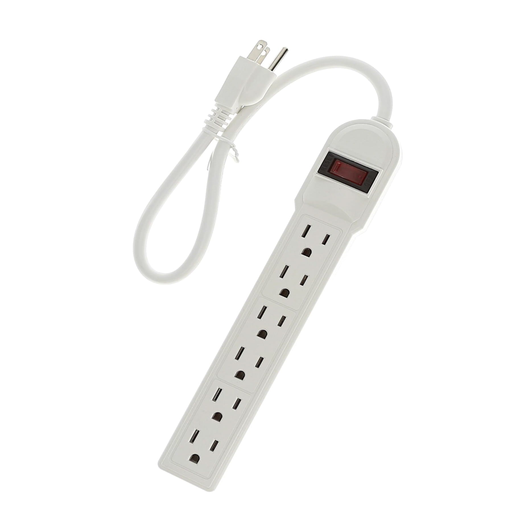 6-Outlet Surge Protector 14AWG/3, 15A, 90J 6-Outlet Surge Protector 14AWG/3, 15A, 90J